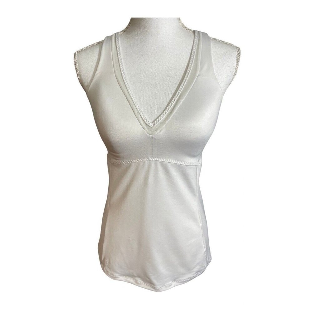 Athleta Be Bold Support Tank Top in Bright White, S, Yoga Run Fitness Workout